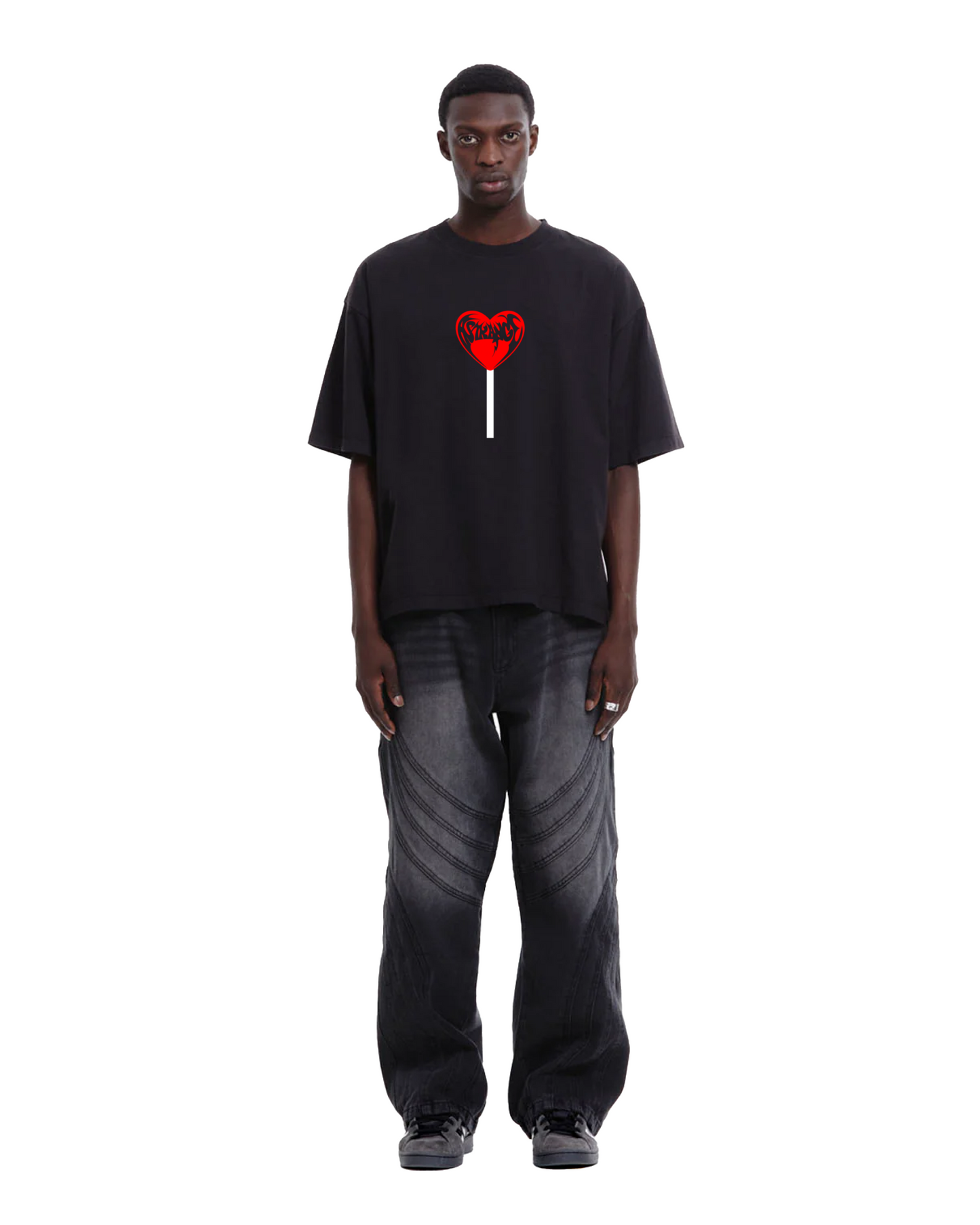 LOLLIPOP BLACK TEE