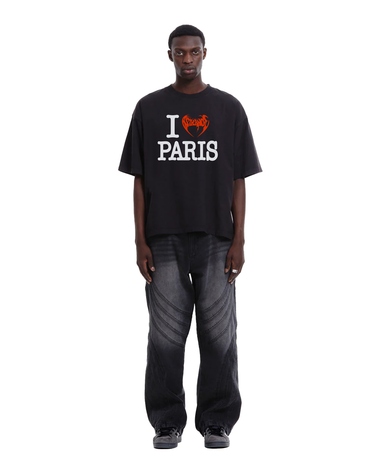 I LOVE PARIS BLACK TEE