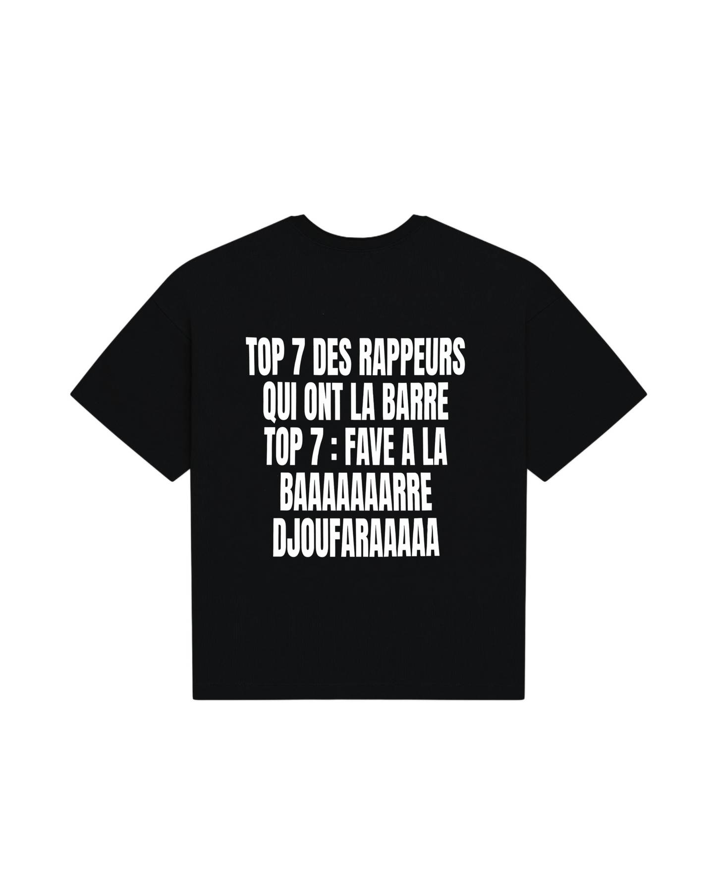 DJOUFARA FAVÉ BLACK TEE