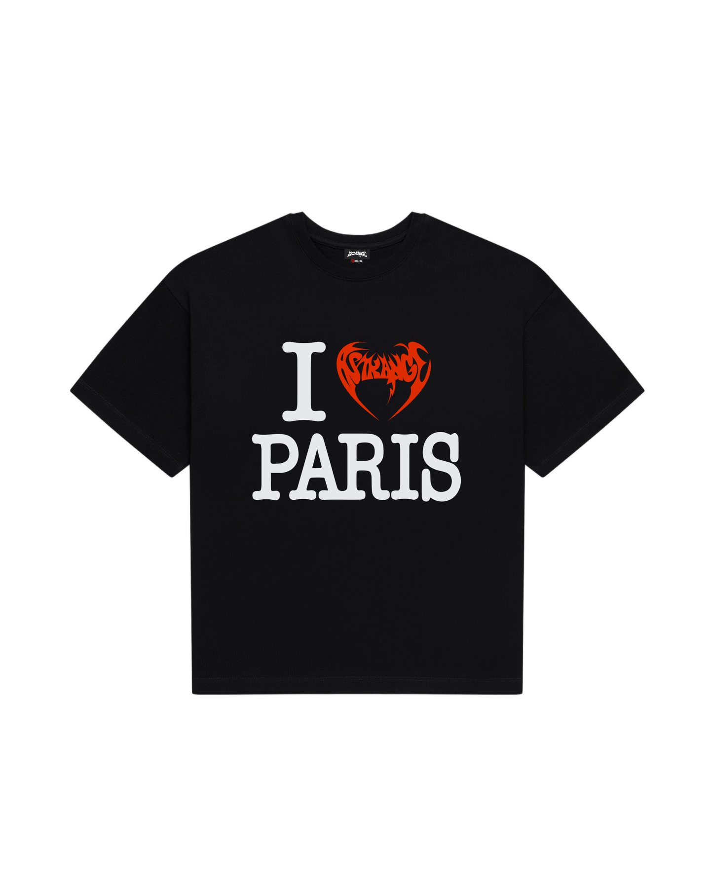 I LOVE PARIS BLACK TEE